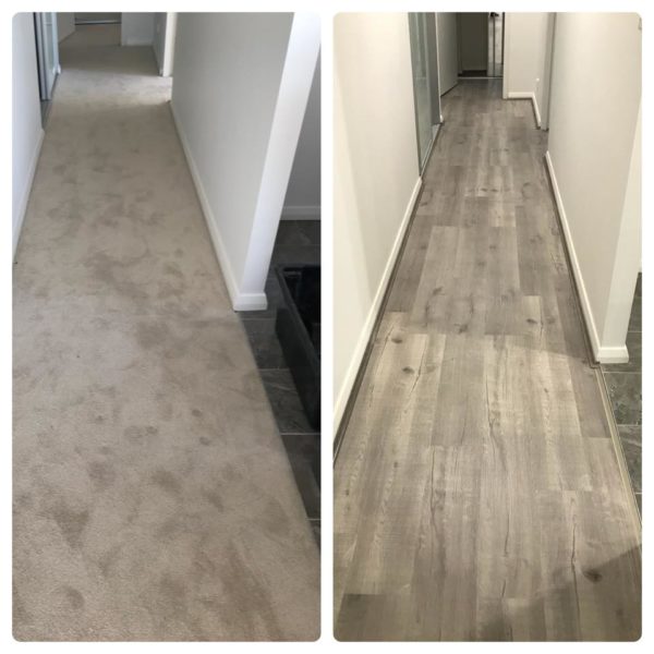 Before and After Timber Flooring